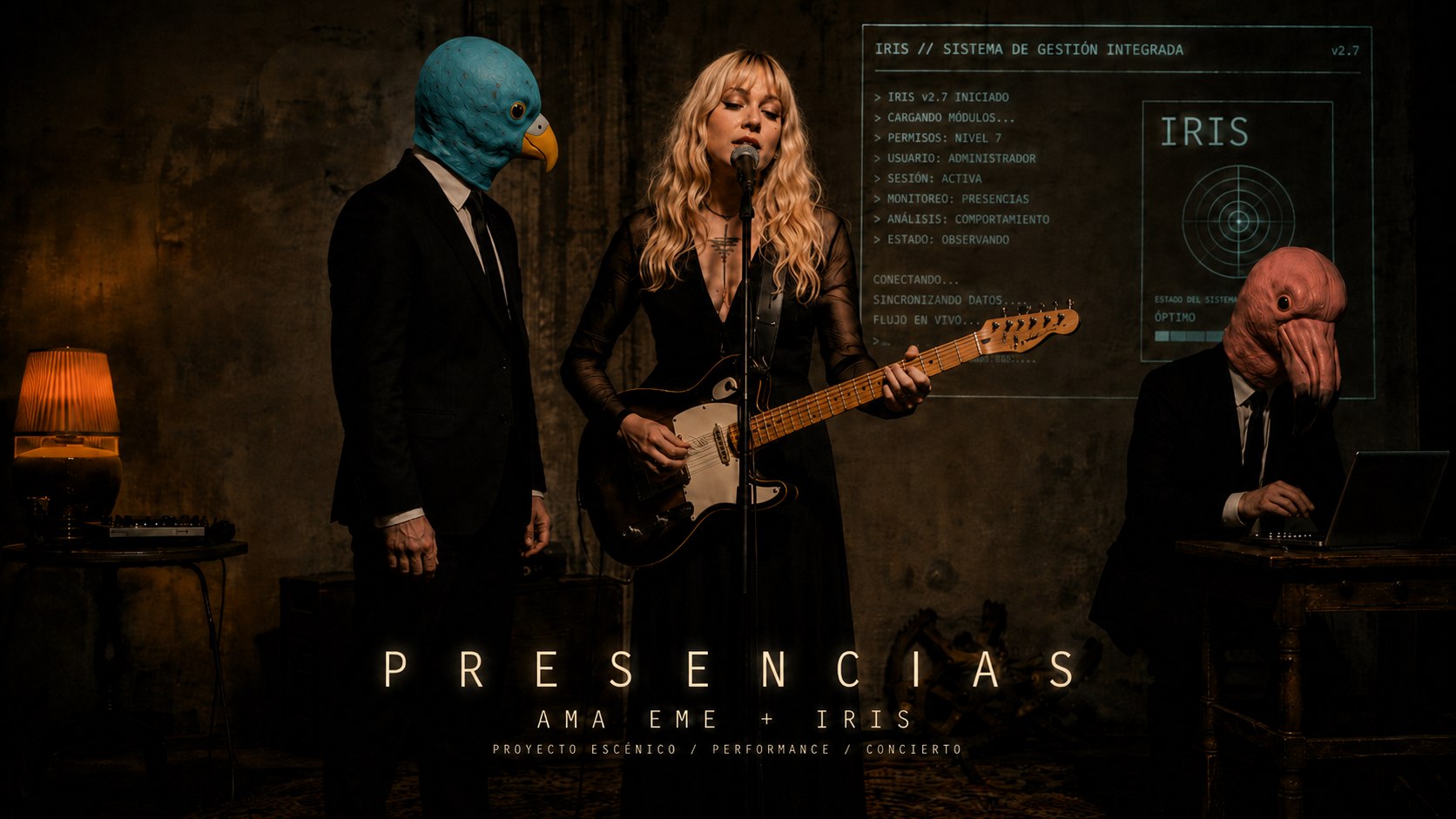 PRESENCIAS — Ama Eme + IRIS en escena